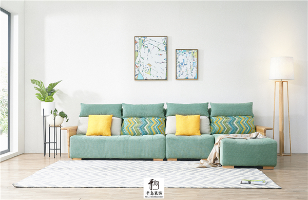 轉(zhuǎn)角沙發(fā)，親膚實(shí)用