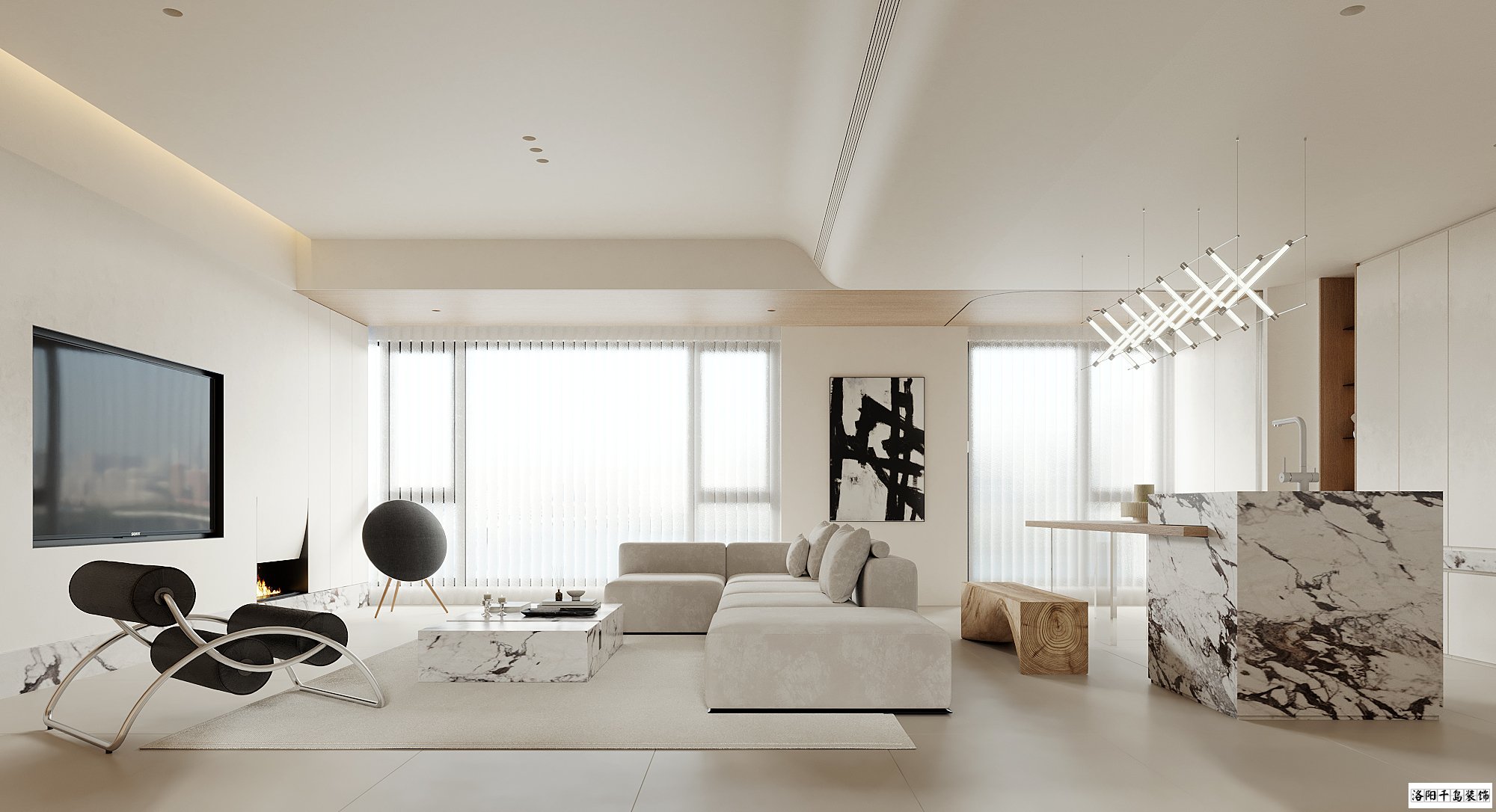 現(xiàn)代奶油風(fēng)