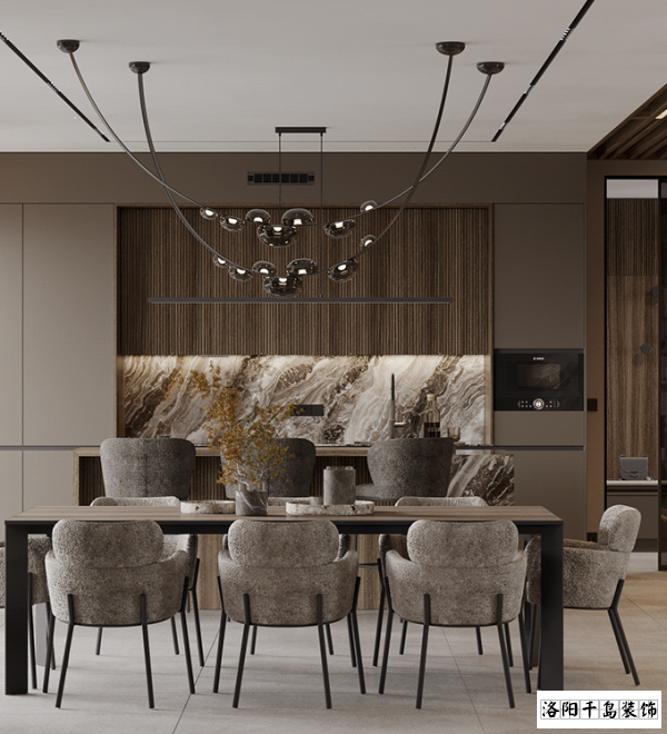 洛陽意式極簡風(fēng)餐廳裝修案例