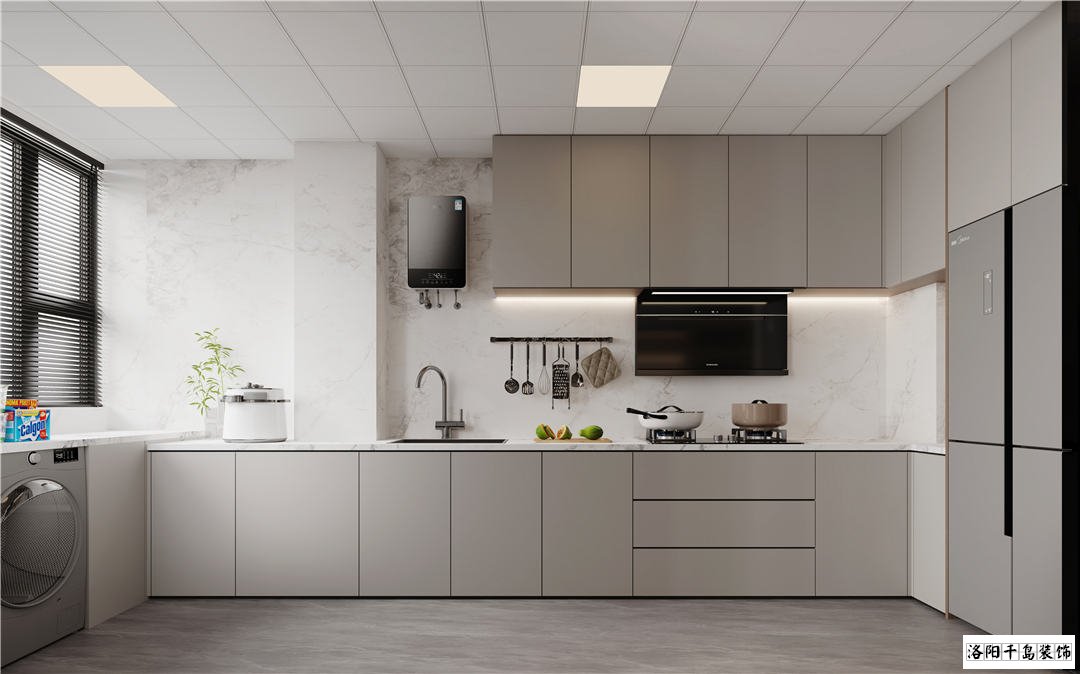 洛陽(yáng)千島裝飾廚房裝修設(shè)計(jì)案例
